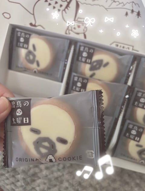 ママのお友達がお土産くれたの!!

可愛すぎて食べるの勿体なかった、、꒰˘•̥⧿•̥˘꒱