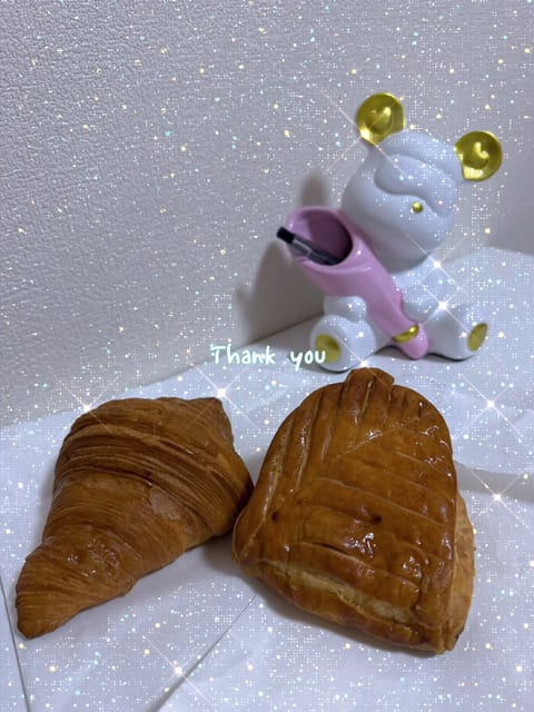 本日は会いに来てくださった3名様
ありがとうございました😊✨

リピ様に
今回のお題【サックサクの可愛いお菓子】って言っ