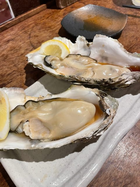 この間友達と食べた牡蠣がすんごく美味しかった🦪