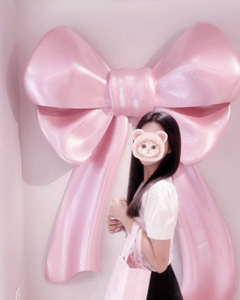 大きいリボンってかわいいよね🎀