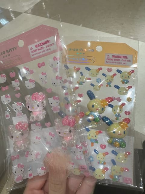 ずっと欲しかったシールGETした=^・◦・🎀^=