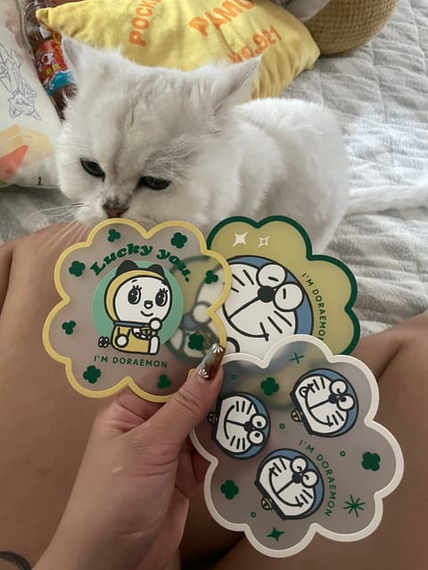 最近ドラえもんが可愛い🩵🤍
明日やっと美容室〜
中途半端に伸びた髪切りたいし
髪質はやく回復させたい！！！！！