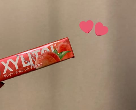 もう3年仲良くしてくれてるお客様が
くれたガムもも味だったことに今気付いた🥺💕
たまたまなのか合わせてくれたのか分からな