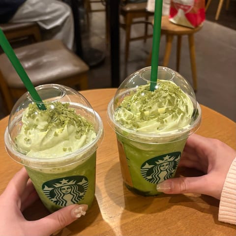 抹茶美味しかった~❕

明日14:00~19:00です💕