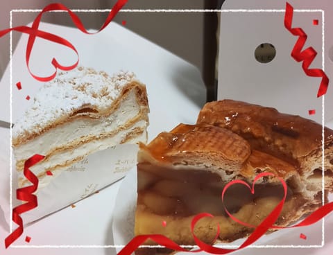 ケーキ日記みたいになってますが、お客様と食べたのでUP🍰アップルパイ、昔は苦手やったけど、今は大好きになりました🍎
今日