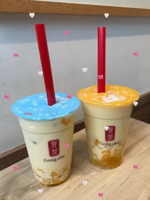 今週も1週間おつかれさまー♡ゴールデンウィークみんなはどう過ごすのかな？私は新作の🥭🧋にハマってます！ぜひ飲んでみて感想