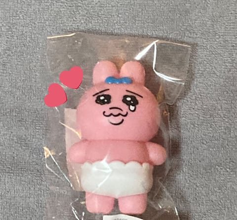 かわいいおぱんちゅうさぎまで
頂いちゃいました🥹🎀

かわいすぎる…大事にします😿♡
ありがとうございます✨️