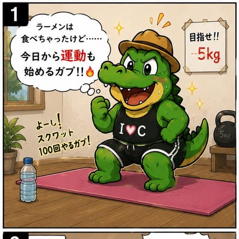 早くも…！？
#4コマ漫画