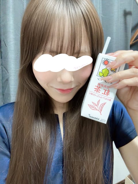 姫ちゃんから教えてもらった豆乳飲んでる🤍