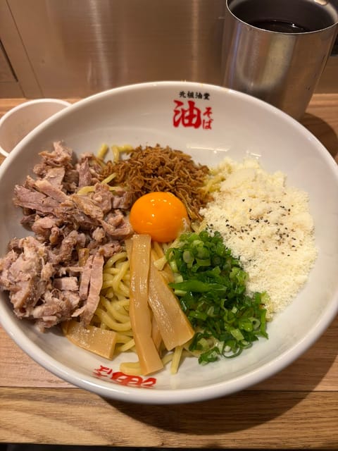 ここの油そば美味しいからおすすめ