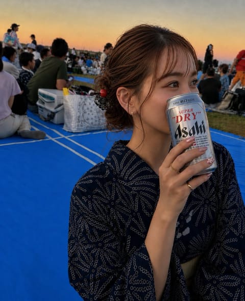 日曜から和歌山と滋賀の花火大会を攻めて参りました🎆
関西の花火大会は初だから嬉しすぎたー！
酒飲んでばかりいましたが

