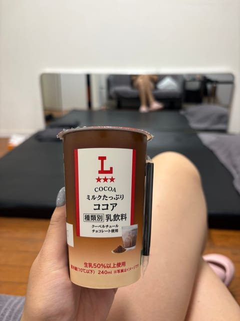 わたしがココアに今ハマってることを知ってくれてたお兄さん🥺💭

わざわざ差し入れで持ってきてくださって、嬉しいしかない💫