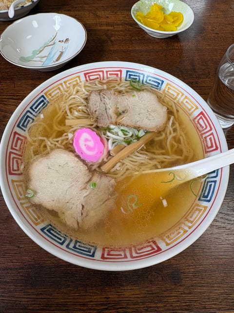 あっさりラーメンうまうま‼️お腹はち切れる( 👁‿👁 )