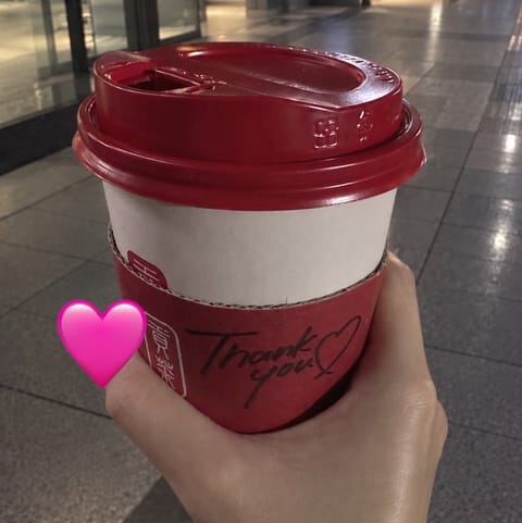 みてー！飲めたー！！！笑
今日はホット☕️🩷  https://twitter.com/koyoi2_milk/stat