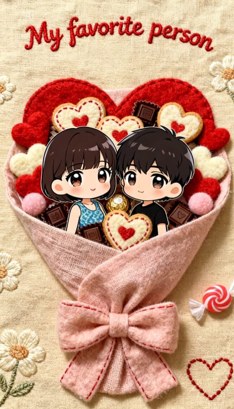 本指さまがお誕生日のお祝いしてくださった時のとっても可愛い画像作ってくれました(*^^*)♡
私、別人級に可愛いぞっ笑
