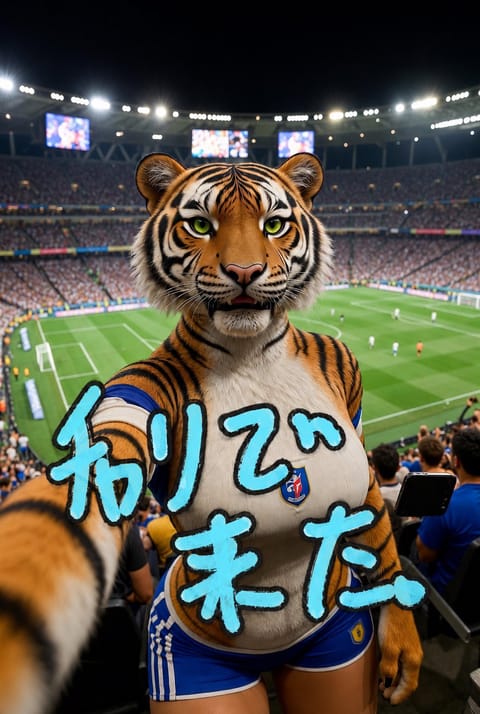 明日どうなると思いますか？(๑>◡<๑)
⚽️📣