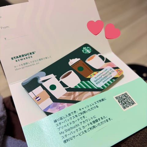 先ほどのお客様から差し入れを
いただいてしまいました🥲
お気遣い嬉しいです、、
ありがとうございました😭💞
またお会いで
