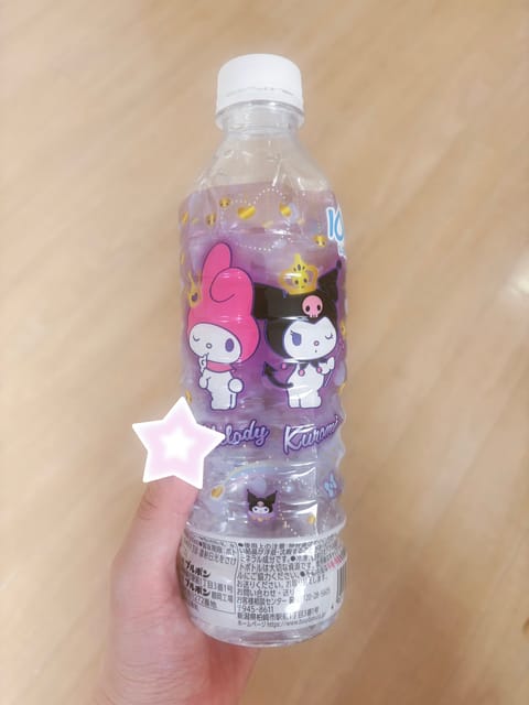 車校のおともだちのお水が可愛すぎた🩷🖤