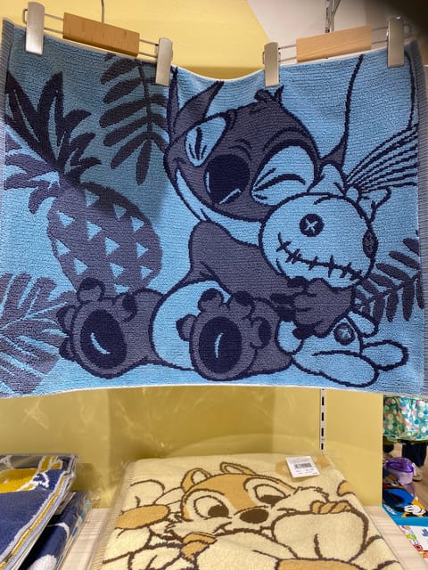 店舗限定のグッズが
色々と販売してました🌸

リロ&スティッチ可愛かった☺️

東京駅の説明が難しい箇所にあった
ディズ
