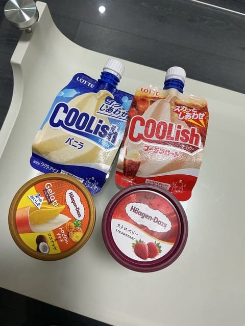 毎日暑すぎて
アイスクリームが食べちゃう🍨

前回の出勤では、本指名様から
アイスの差し入れをたくさんいだだいて
ハッピ