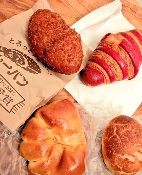 先日差し入れでいただいたパン、どれも美味しかったです😋
クロワッサン、層のきめ細かさに感動✨
ありがとうございます！