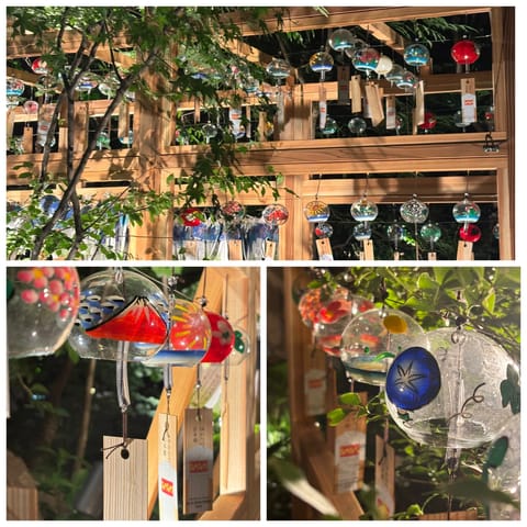 日本橋へ
風鈴の音色に癒された🎐.*

8/2(日)
⏰9:00〜21:00
出勤します🐾

涼しいお部屋で休息時間💗
