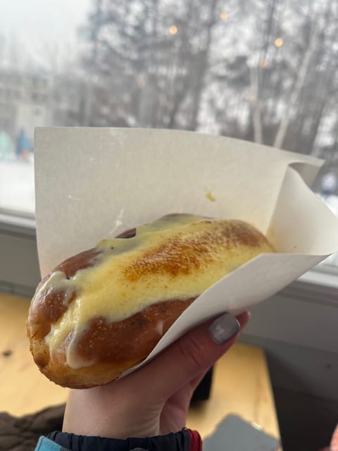 1日遅れですがハッピーバレンタイン🍫💕

さきは今シーズン2回目のスノボに行ってきました🏂
写真はクリームブリュレ揚げパ