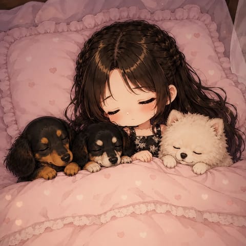こうやって寝たいけど理想すぎる(*´艸`*)