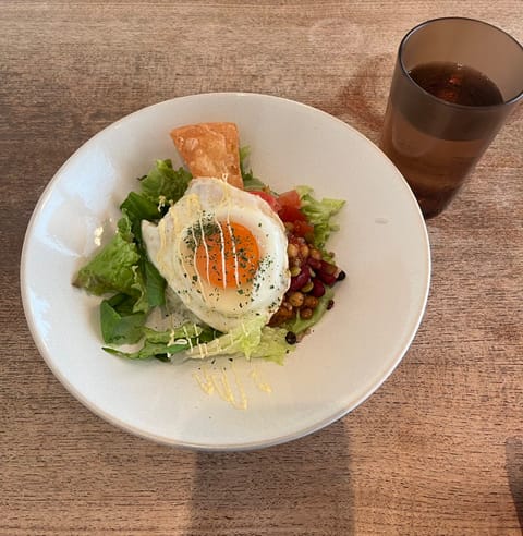 今日は0:00~明大前でお待ちしております💕
今日の昼ごはん🍚