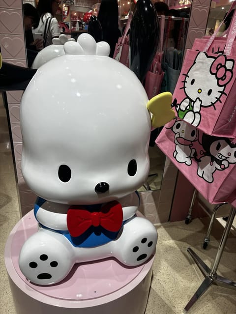可愛いをたくさん補給♡
今日のルームは蒲田だから、駅にサンリオショップあるからいつも寄っちゃう！