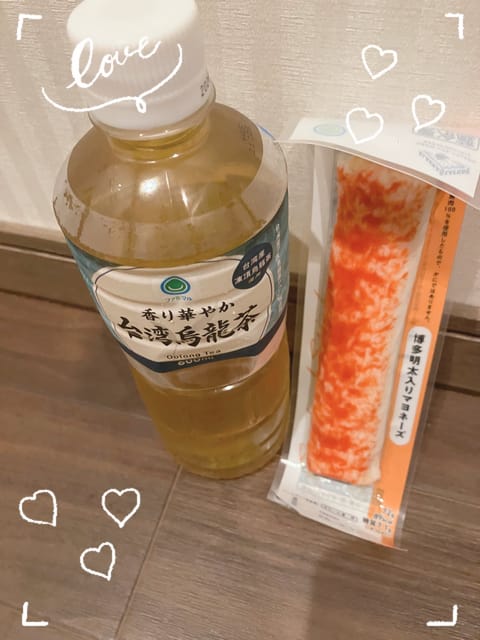 遊びに来てくれたお兄様から♡♡
ありがとうございます✨️

好きだよって言ったやつ見て買ってきてくれたの嬉しい😭😭
秒速