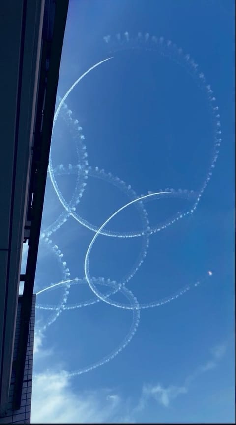 ✈️✈️✈️  

迫力がつたわらん
下手くそすぎる腕前📸