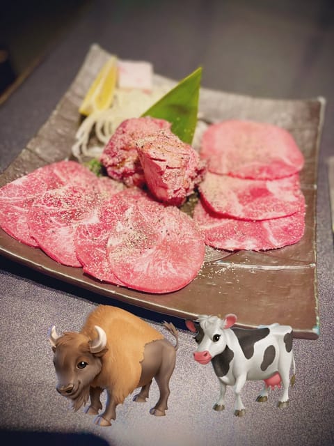 キラキラと肉