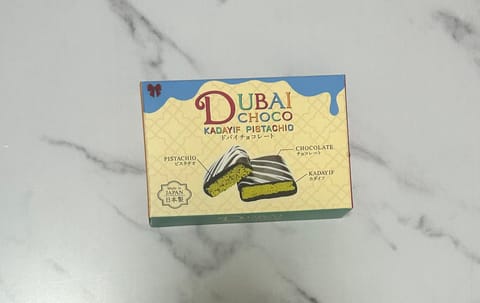 最近どハマりのドバイチョコ🤤
甘いものあると元気でる🍫