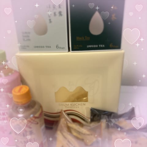 素敵な差し入れいただきました☘
バームクーヘン美味しかった☺️