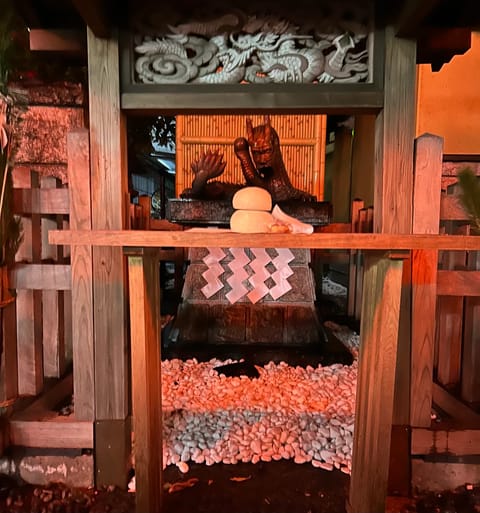 おはようございます🟡

       新年を迎えた1月2日❄️

初詣は田無神社に行ってきました🐉

有名なパワースポッ