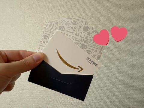 来てくれた会員様、本指様ありがとう！

前回体調不良でキャンセルしちゃったからと、本指様からギフトカードのプレゼント🥲🥲