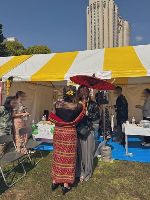 本日13:00~22:00 東新宿ルーム出勤します！
都内で開催されたミャンマーのお祭りに行ってきました✨
楽しかった〜