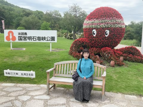 今日は仕事で、淡路島行ってました🚙
蒸し暑かった〜💦　仲良しの子に、「美容界のエルメス」と、
呼ばれてる美容ドリンクもら