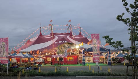 こんばんは♬

今日の午後はお休みを取って
木下大サーカス🎪を観にいってきましたぁ(*˘︶˘*).｡.:*♡

ミニチュ