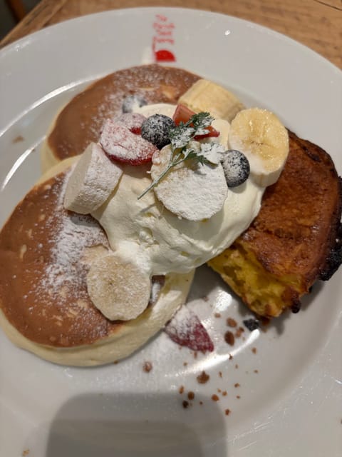 本日は珍しく新橋ルームに出勤しております♪本日17時まで、残り枠わずかです💦
この前食べたパンケーキが甘々🥞