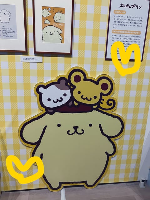 今日はサンリオ展に行ってきました。
ぽむぽむさん可愛すぎてサンリオの世界観大好きだー！！
そして珍しく夜の祖師谷ルームに