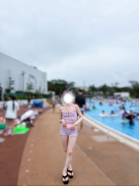 こんにちは桜庭です♪
ブログの更新が出来ておりませんでした🥹
先日友達とプールに行きました🌻🏝️
夏らしいこと全然出来て
