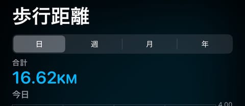 ほ、ほんとに今日そんなに歩いたんか…？！