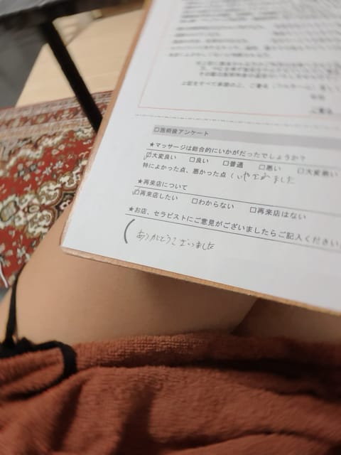 新規指名S様
あっという間の180分☺️

お仕事の疲れで、全身カチカチの兄さん❤️‍🔥
また癒させてください🫧
ありが
