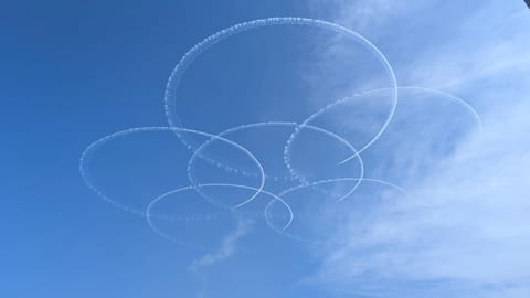 ブルーインパルス✈✈♡🌸