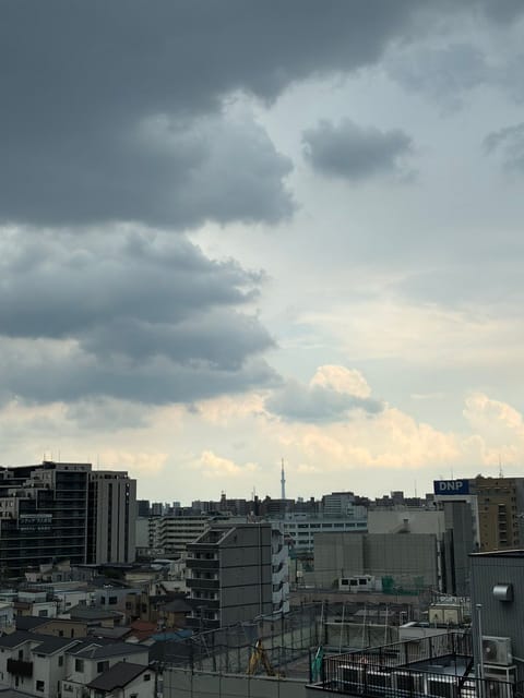ゲリラ雷雨の直前にパシャリ📸
夏が近いですね☀️