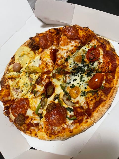 ピザを食べました🍕