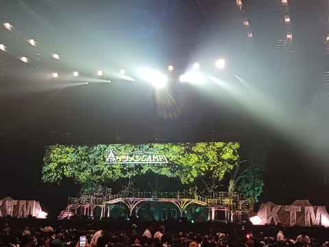 お疲れ様です🌙先週もありがとうございました✨️だんだん気温が上がってきて震えが止まらない😱先日のケツメライブも汗だくにな