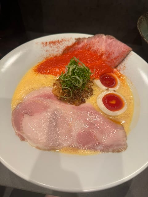 出勤前にルームの近くの
ラーメン屋さんへ🍜❤️

想像以上に高かったけど、
美味しすぎました！

ミシュランにものってい